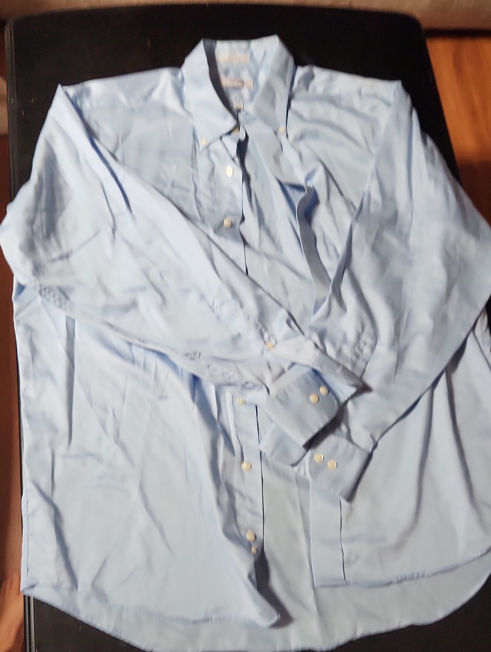 Izod Light Blue Men's Button-Down Dress Shirt